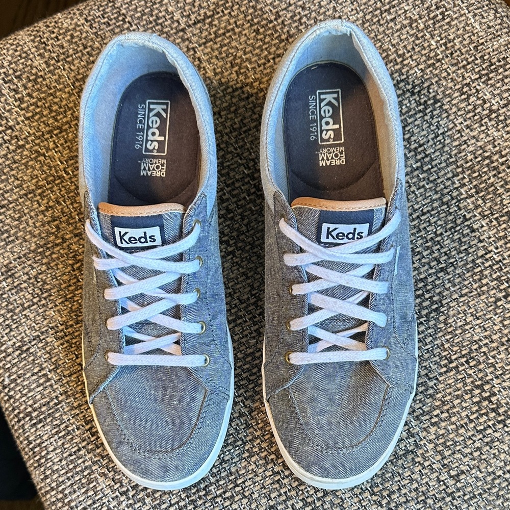 Keds Center Chambray Sneakers women’s size 9.5